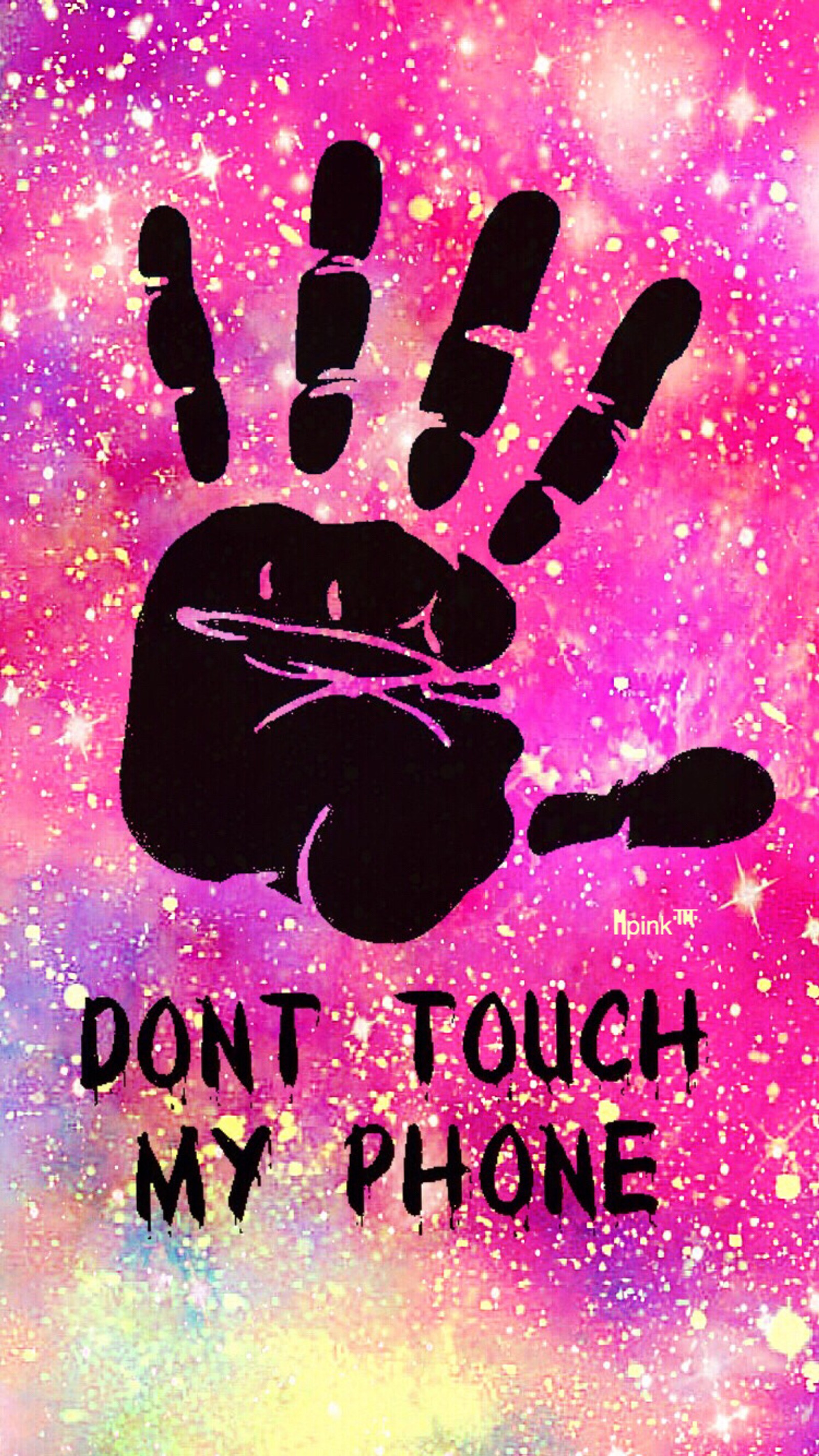 dont, phone, touch wallpaper