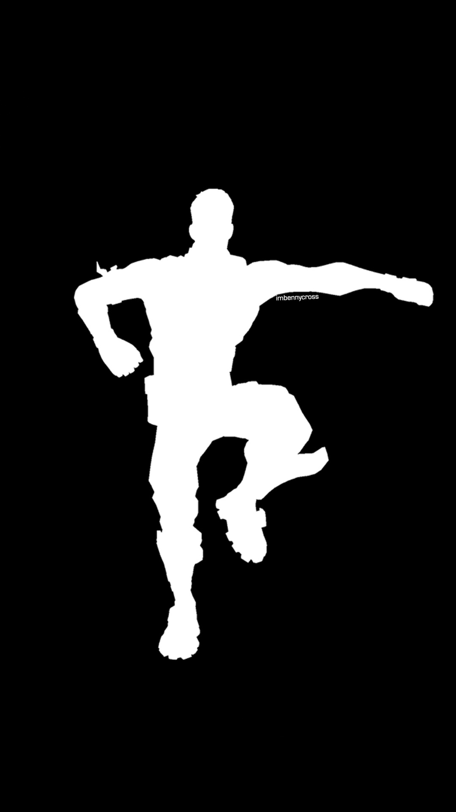 Silhouette eines mannes, der einen trick auf einem skateboard macht (fortnite, fortnite emote, fortnite best mates, fortnite pc, fortnite xbox)