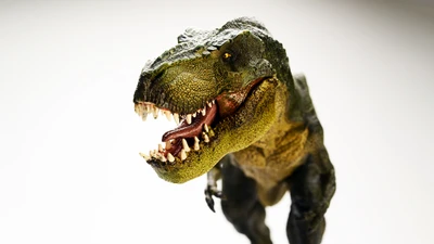 Modelo realista de Tyrannosaurus Rex com características detalhadas