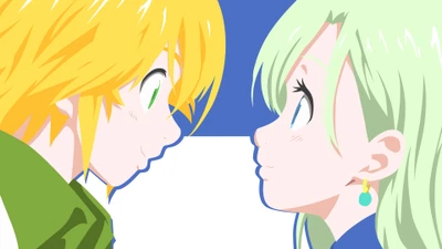 Meliodas und Elizabeth: Ein Moment der Verbindung aus Nanatsu no Taizai