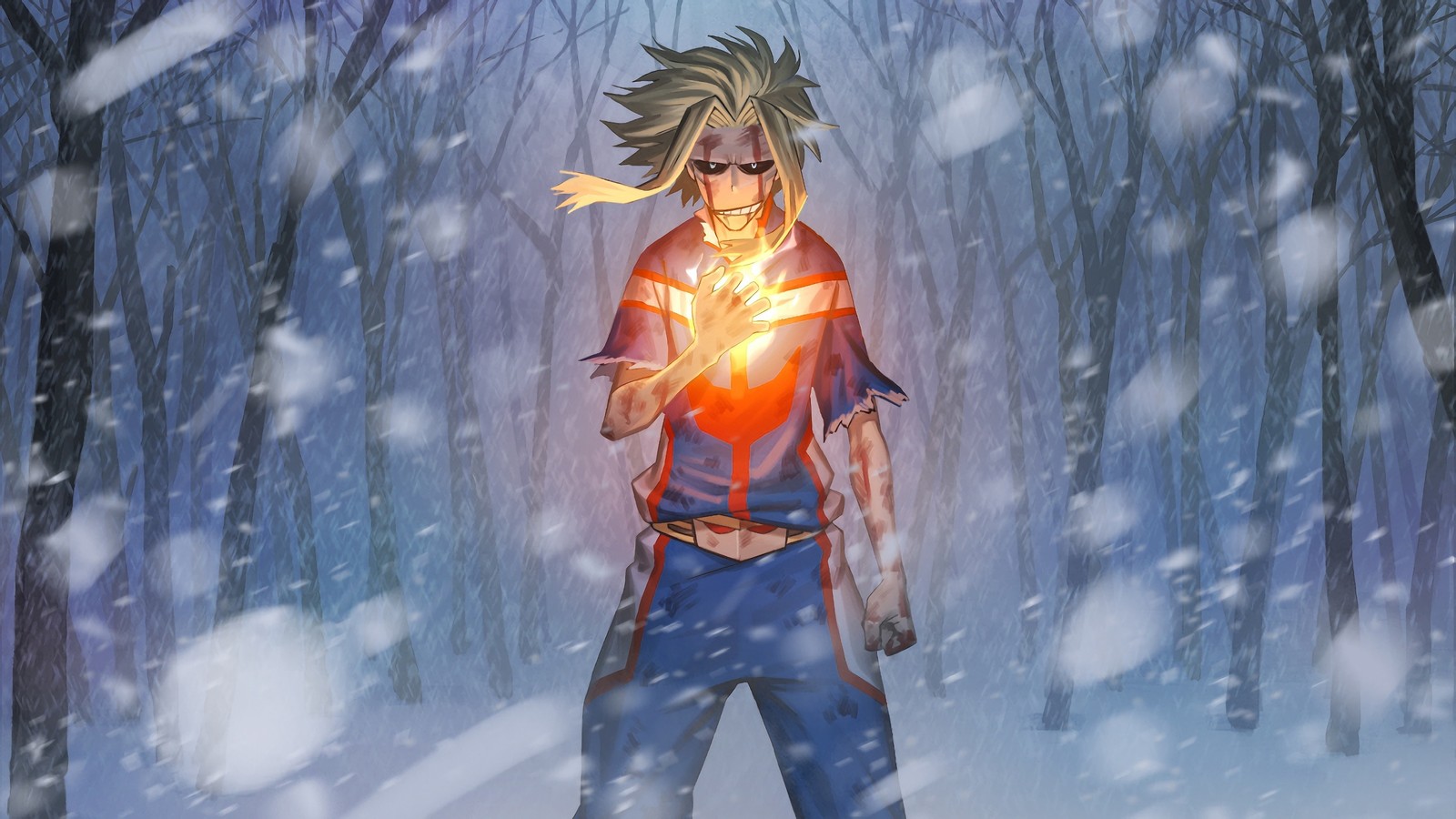 Аниме, мой герой академия (все мощи, all might, тошинори яги, toshinori yagi, боку но хиро академия)