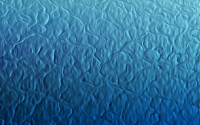 Vagues fluides dans une texture aqua et bleu électrique