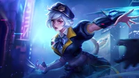 Shoujo Commandant Wanwan : Vigilante Cyberpunk dans Mobile Legends