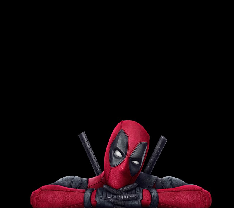 Deadpool - новый супергерой в предстоящем фильме deadpool (чёрный, смешной, красный)