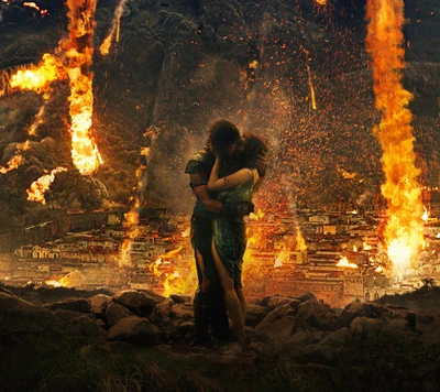 amor, película, pompeii