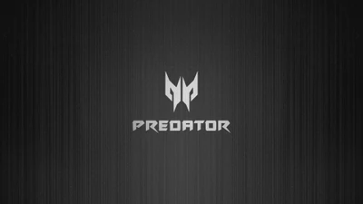 Logotipo da Acer Predator em um fundo texturizado escuro