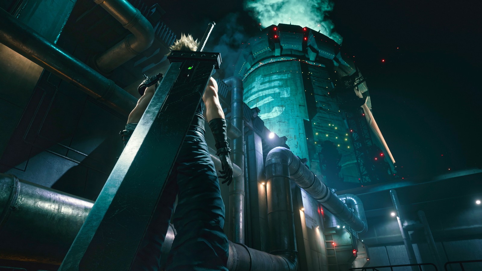 Скачать обои final fantasy 7 remake, final fantasy vii remake, ff vii remake, видеоигра, клауд страйф