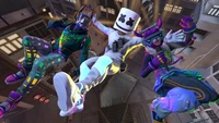 fortnite battle royale, jeu vidéo, dj, marshmello, dj yonder