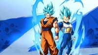 dragon ball fighterz, 5k, son goku, vegeta, spiele