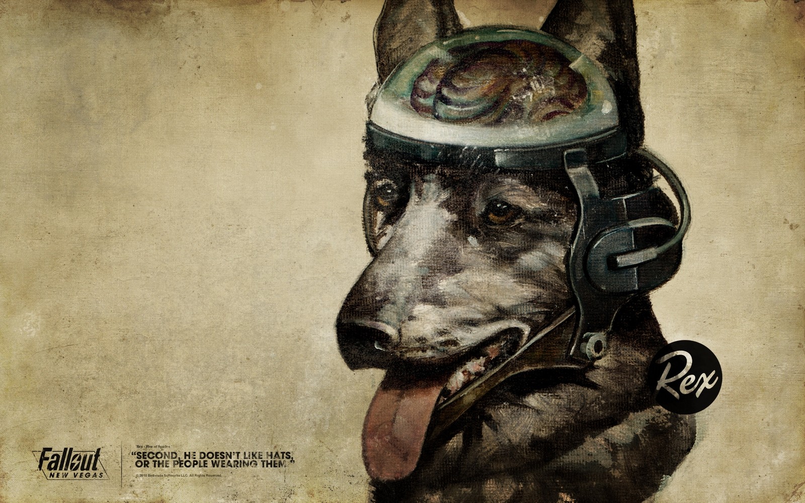 fallout new vegas, fallout 4, illustration, snout, fallout 3 Download Wallpaper