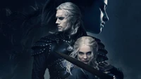 the witcher, netflix, tv series, geralt of rivia, ciri wallpaper