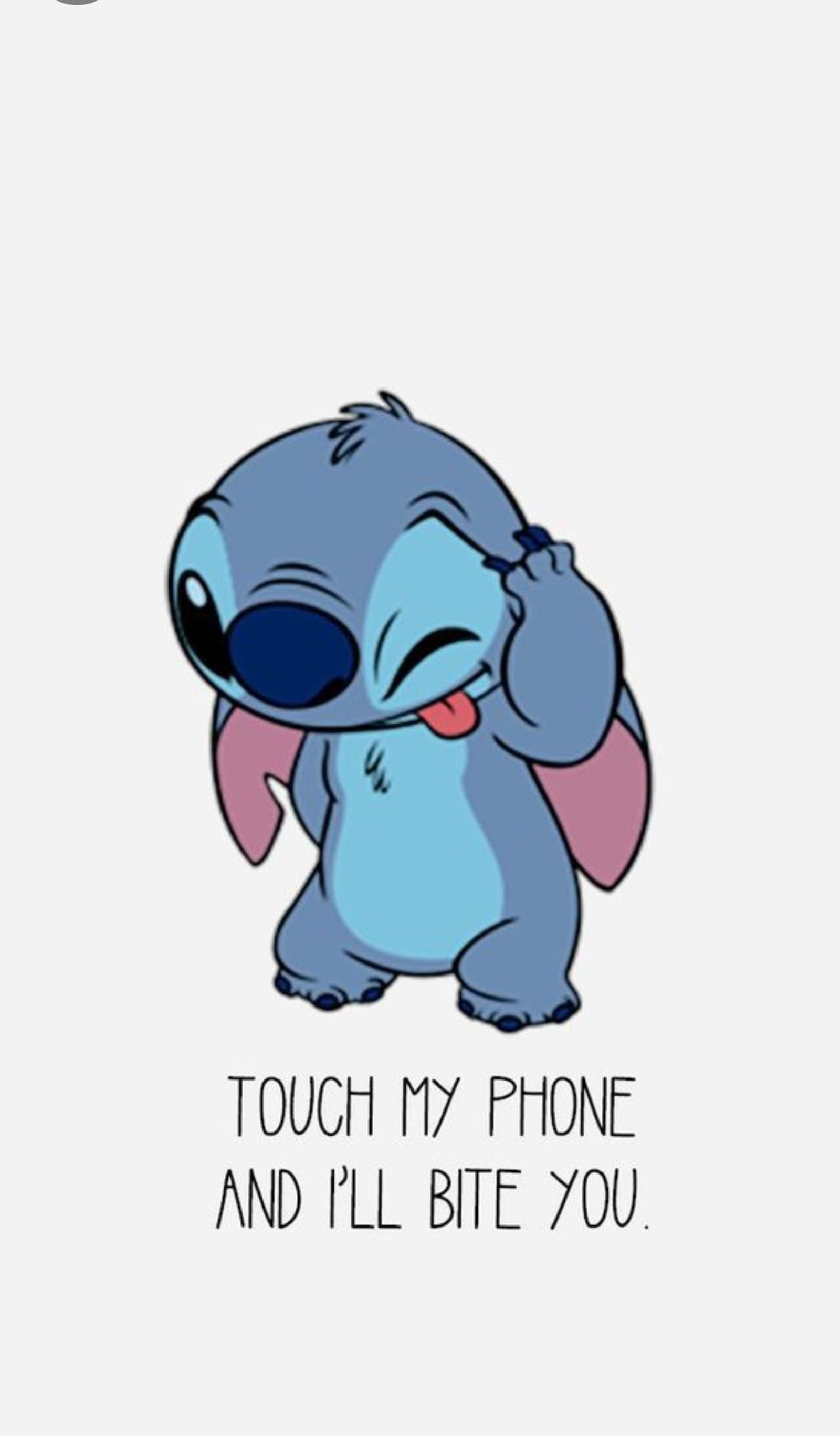 Un teléfono de dibujos animados que cose, cose, cose, cose, cose, cose, cose (disney, puntada, lilo y stitch, lilo and stitch, lindo)