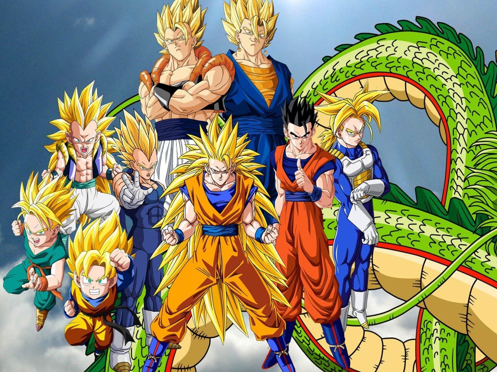 Papéis de parede do goku de dragon ball (anime, dragon ball z)