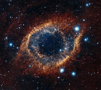 Helix Nebula: A Stunning Cosmic Eye in Space