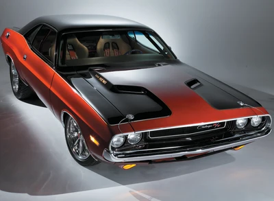 Dodge Challenger RT: Diseño icónico y rendimiento de muscle car