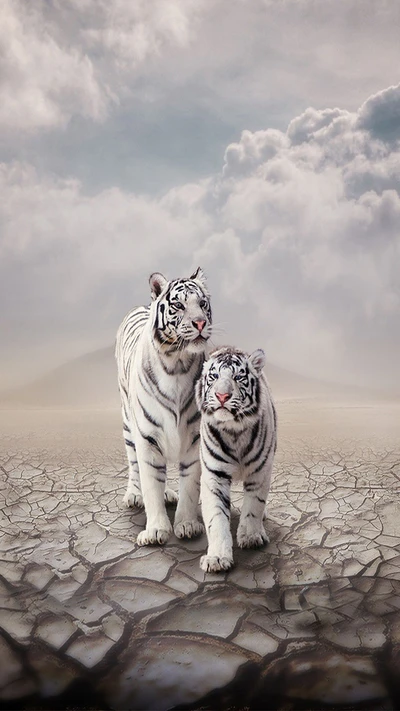 bengali tigers, white