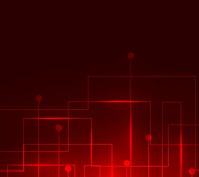 Fundo tecnológico abstrato vermelho para Xperia Z5