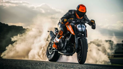 2018 ktm, велосипед, герцог, ktm, двигатель