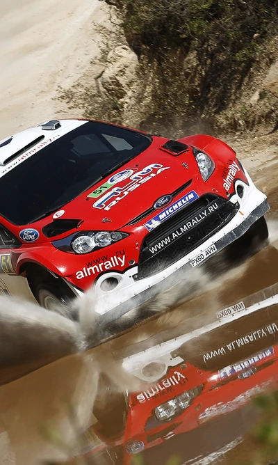 automóvil, ford, deportes de motor, auto de rally, vehículo