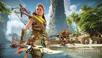 aloy, horizon forbidden west, jeu vidéo