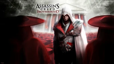 Ezio Auditore in the Shadows: A Brotherhood of Assassins