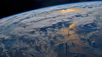 Vast Blue Planet: A Stunning View of Earth from Space