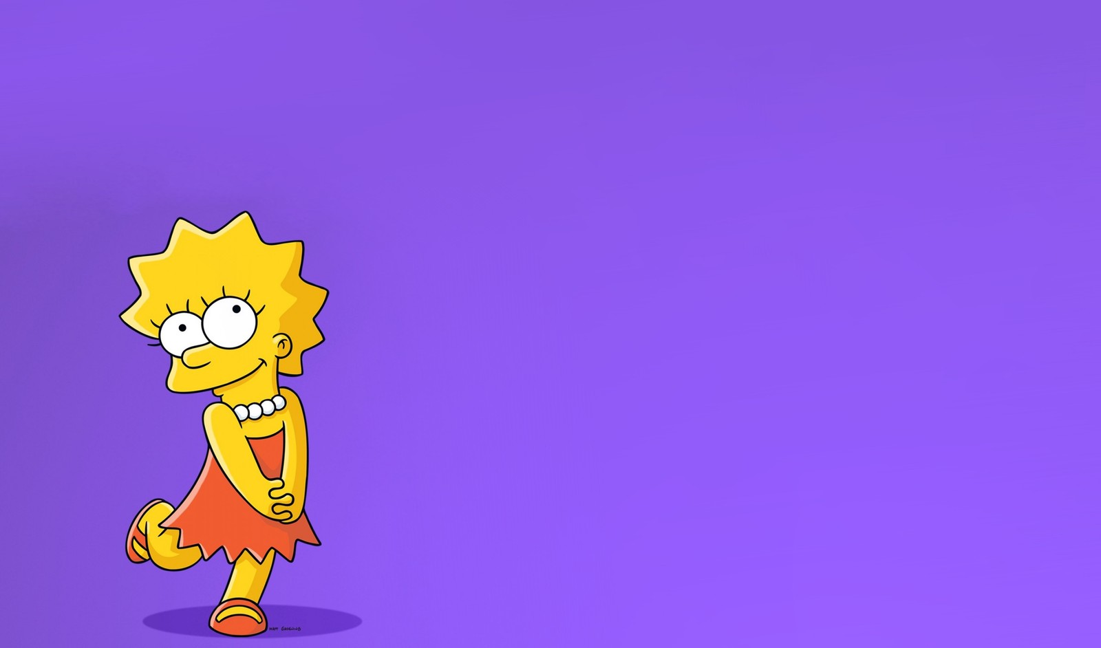 Descargar fondo de pantalla lisa simpson, homer simpson, bart simpson, marge simpson, caricatura