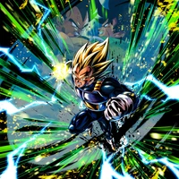 Super Saiyan Vegeta libère sa puissance dans Dragon Ball Legends