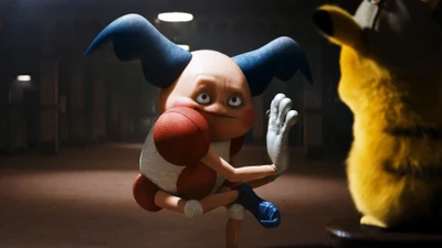 mr mime, pokémon detective pikachu, pokemon detective pikachu, film