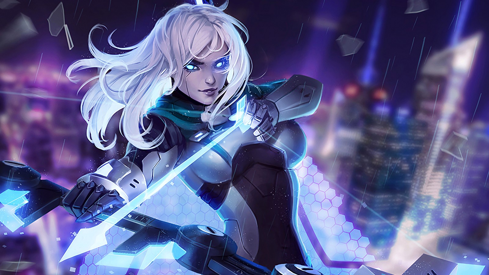 ashe, lol, league of legends, video game, project wallpaper