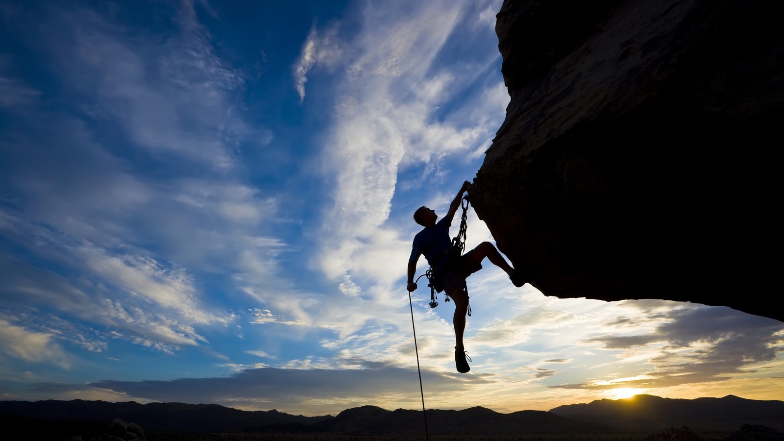 Descargar fondo de pantalla escalada, deporte extremo, aventura, nube, recreación