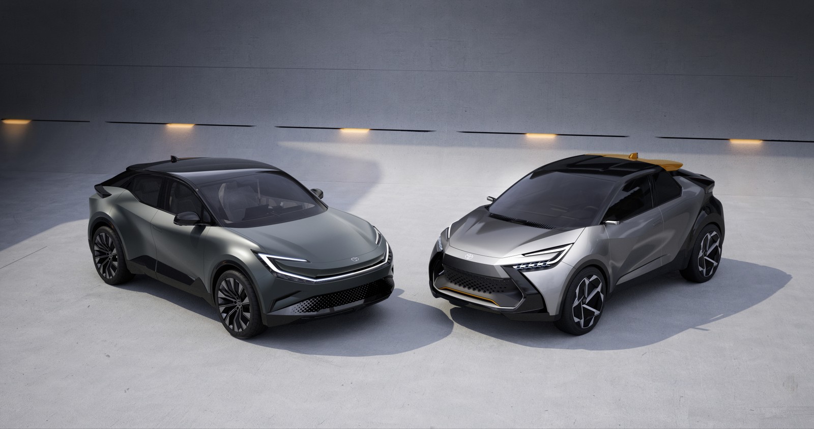 Lade toyota bz compact suv, toyota c hr prologue, konzeptautos, 2023, 5k Hintergrund herunter