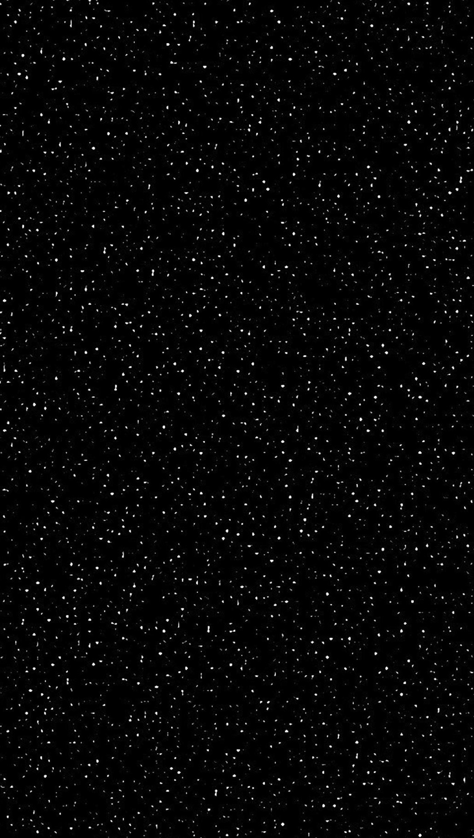 A black background with white stars and a black sky (alone, beautiful, black, dark, nature)