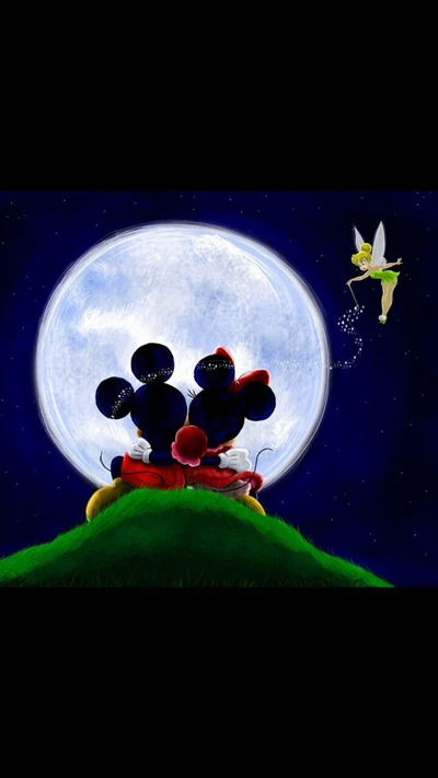 disney, amor, mickey, mickey mouse, minnie