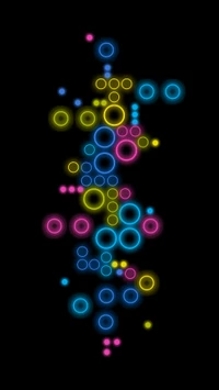 abstract, awesome, blue, circles, cool wallpaper