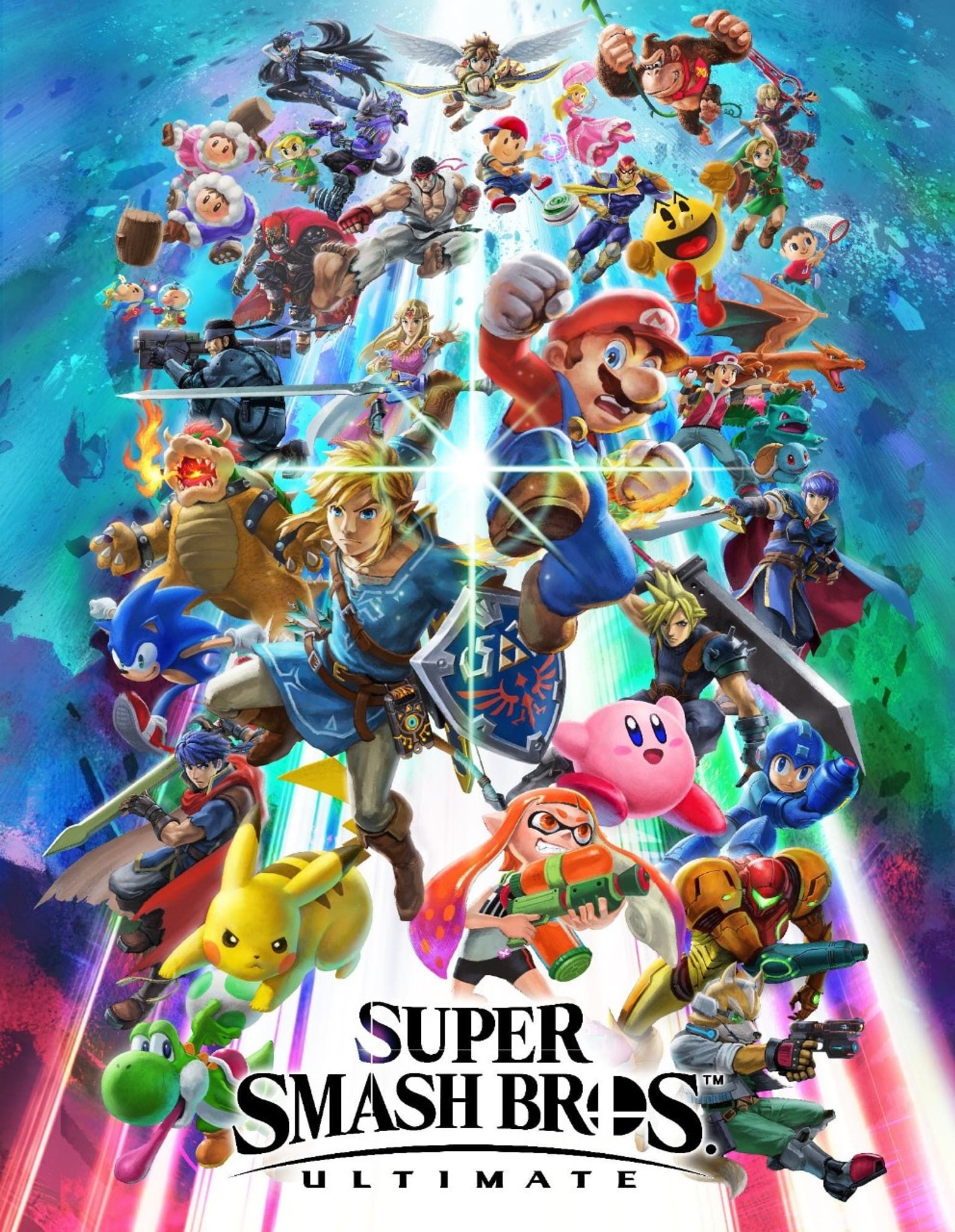 Super smash bros ultimate para nintendo switch (irmãos, donkey kong, mario, pokémon, pokemon)