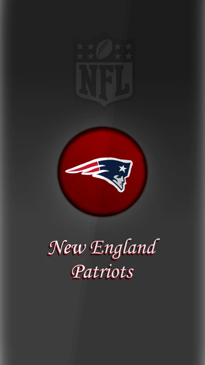 Logo der New England Patriots und NFL-Emblem