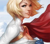 comic, powergirl wallpaper