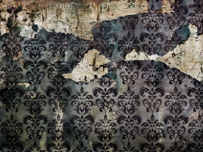 Grunge Textile Pattern with Distressed Texture