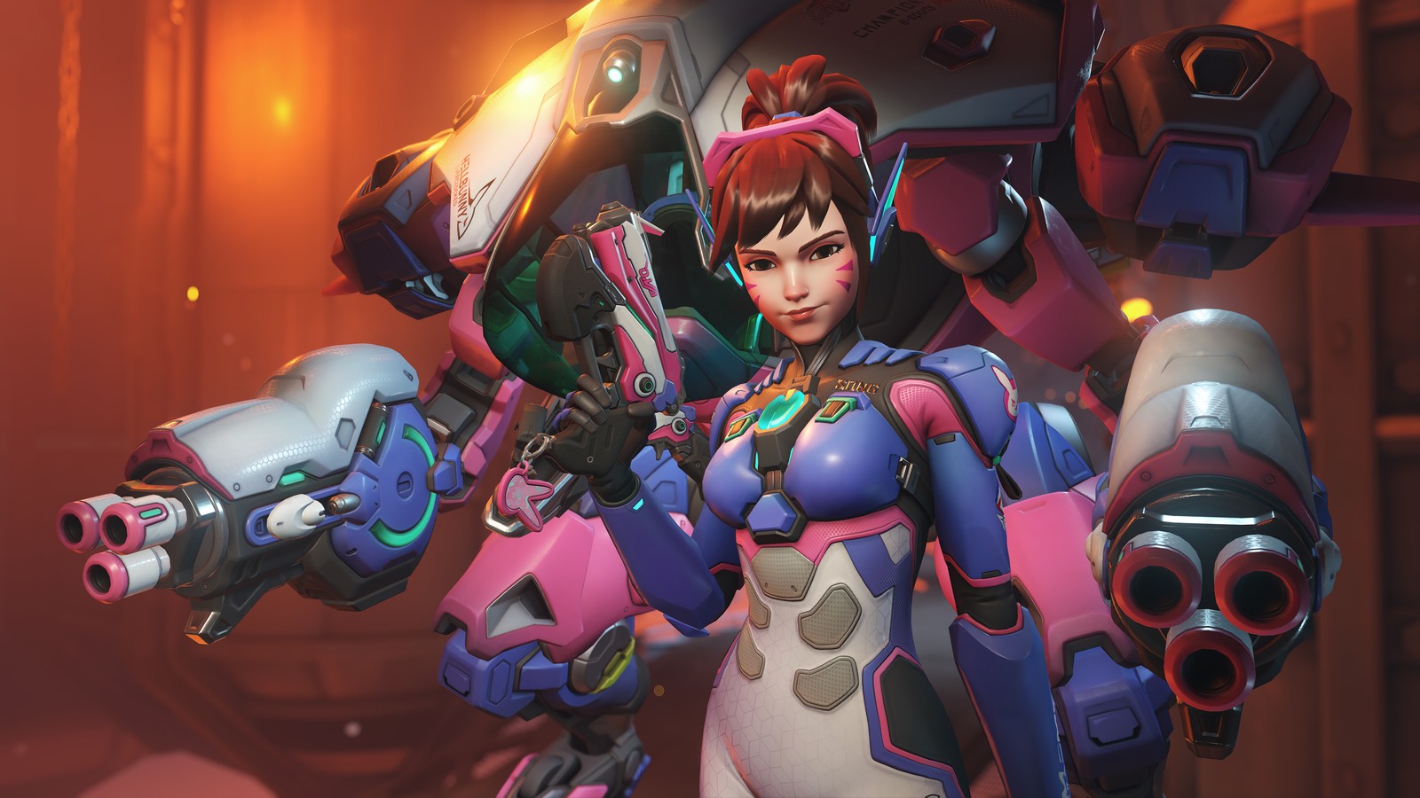 dva, overwatch 2, video game wallpaper