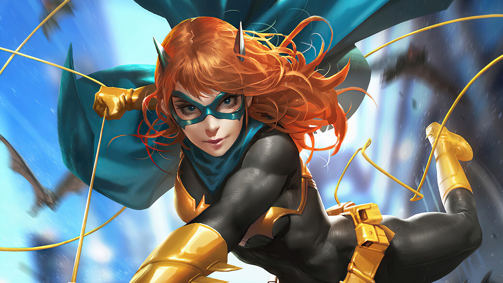 batgirl, dc comics, comics, superhero wallpaper