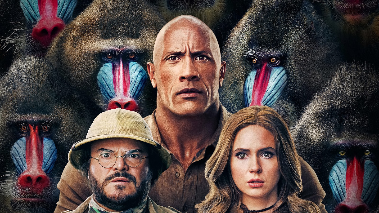 jumanji the next level, 2019, movie, jack black, dwayne johnson wallpaper