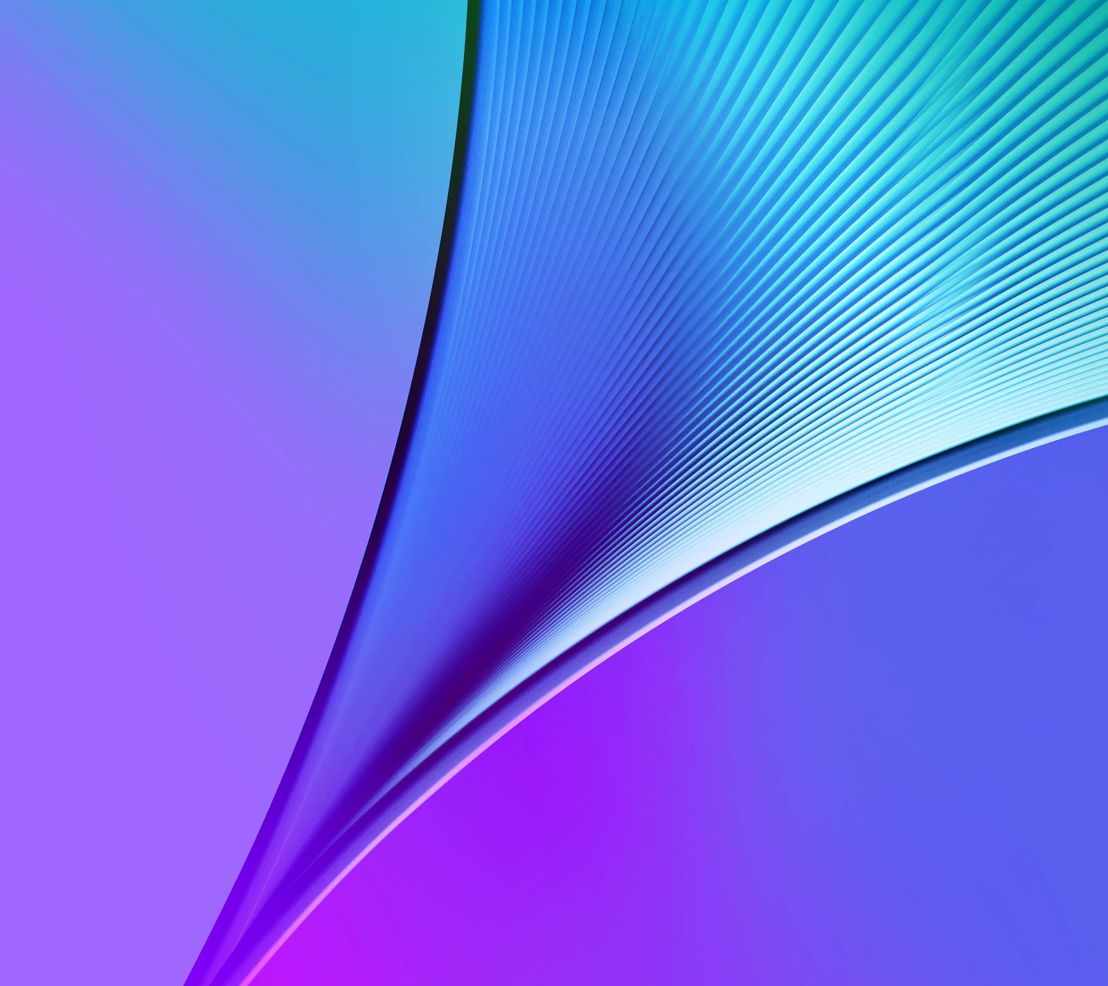 A close up of a purple and blue background with a curved design (galaxy, gn5, new, note, wallaper)