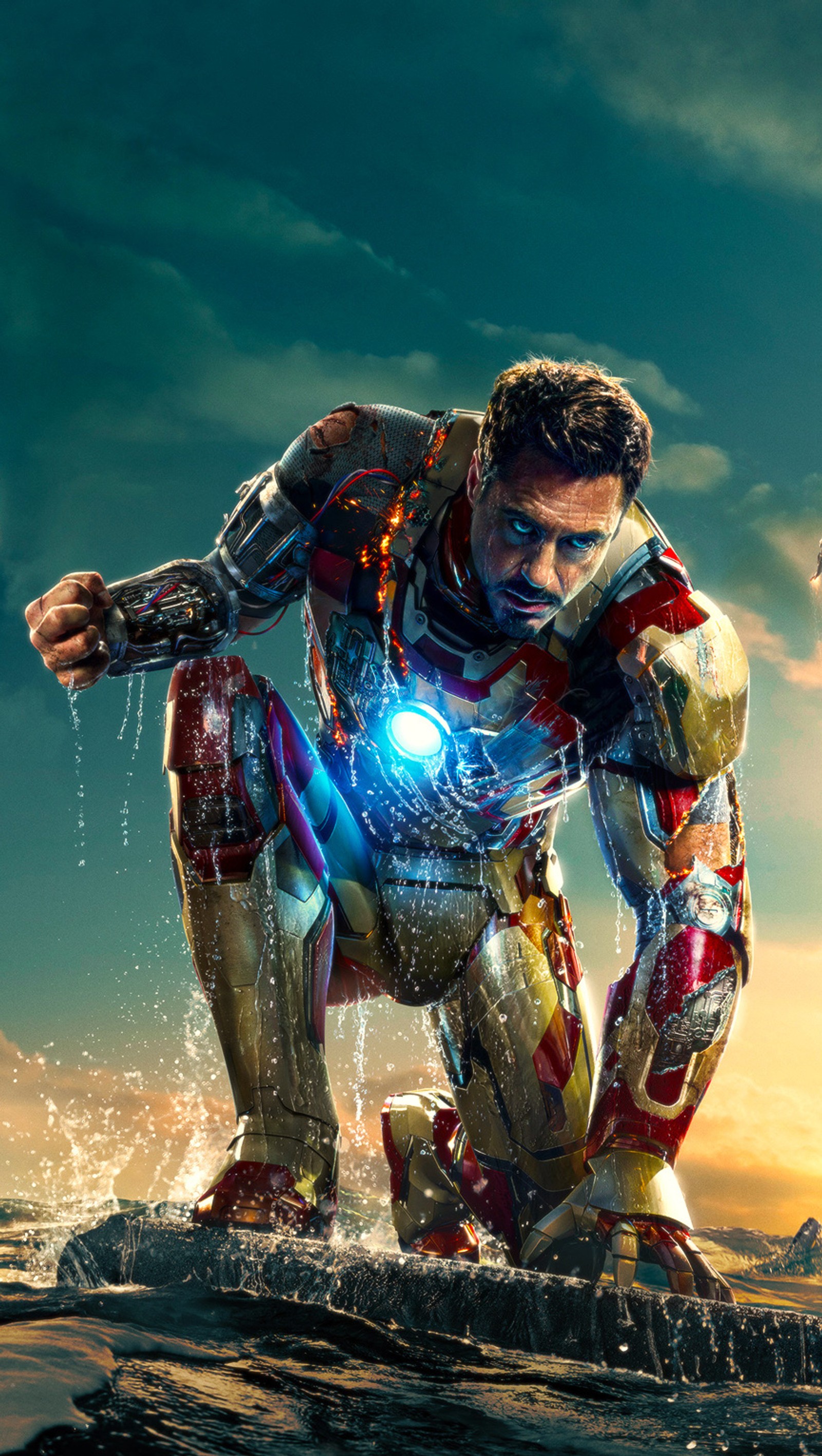 Iron man filmplakat (avengers, marvel, stark)