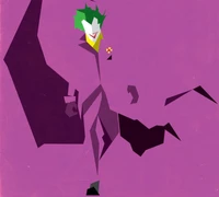 abstrakt, comic, joker