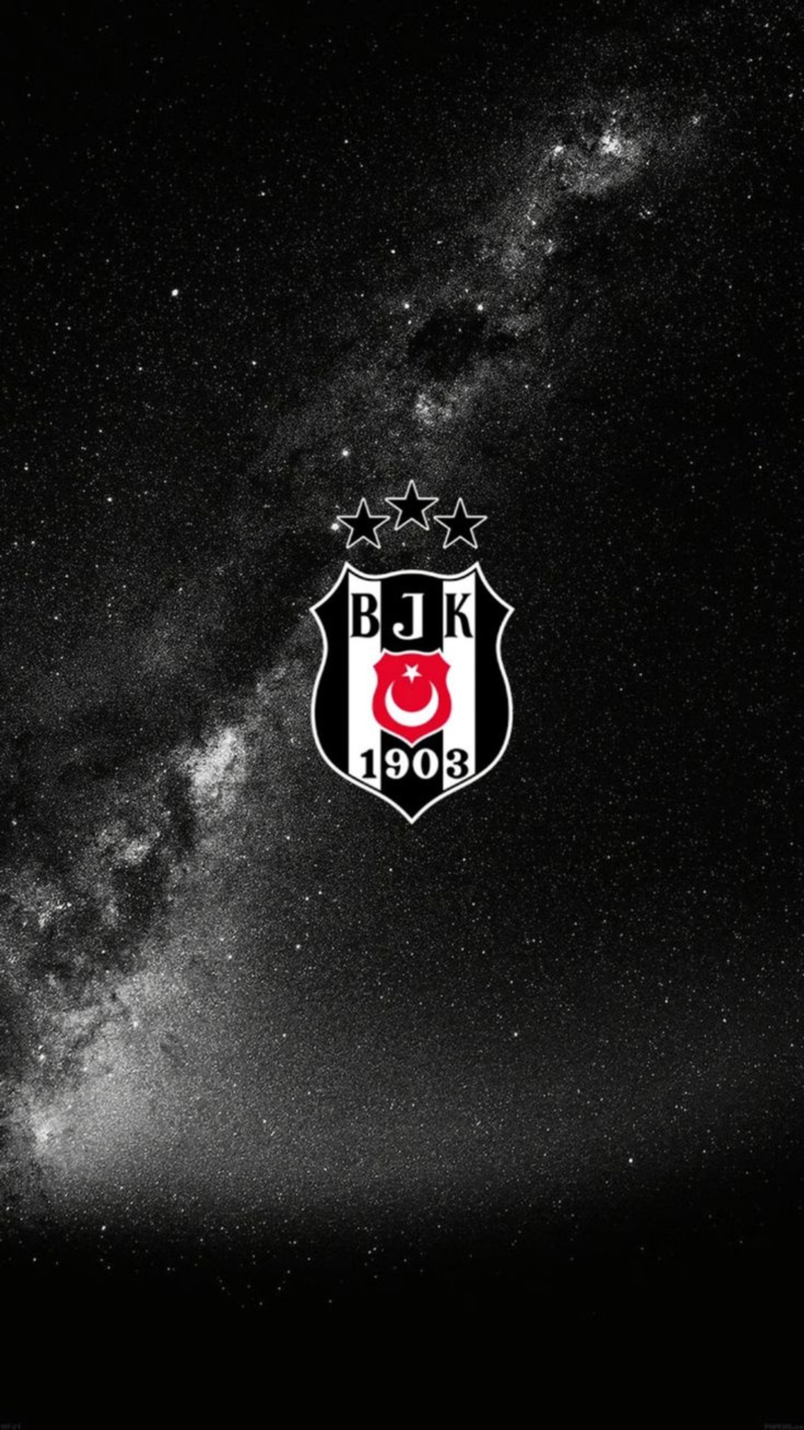 Téléchargez le fond d'écran 1903, besiktas, bjk, bjk logo, sombre