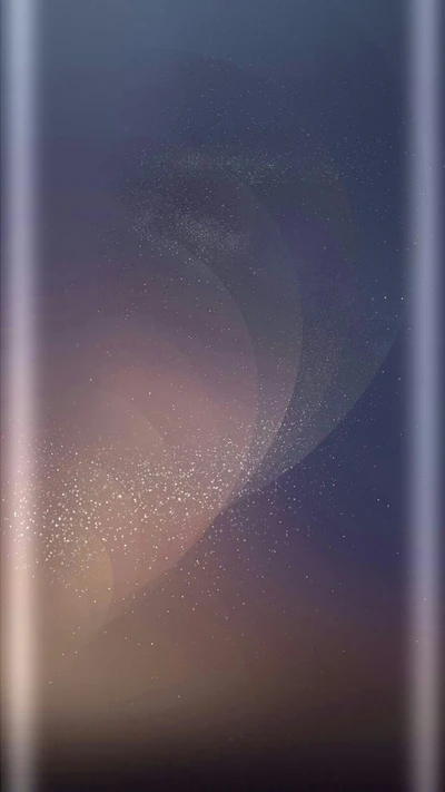 Galactic Edge: Ethereal Storm Background for Galaxy S8 Plus