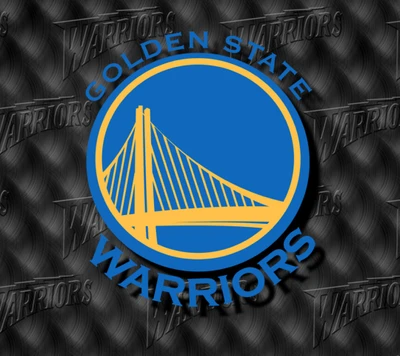 Logotipo do Golden State Warriors em fundo texturizado