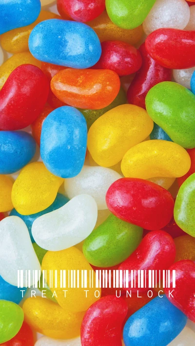 Colorful Jelly Beans Perfect for Halloween Treats