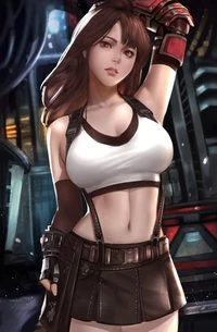 lockhart ffvii, tifa, тифа локхарт, tifa lockhart